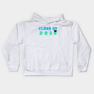 class of 2034 Kids Hoodie